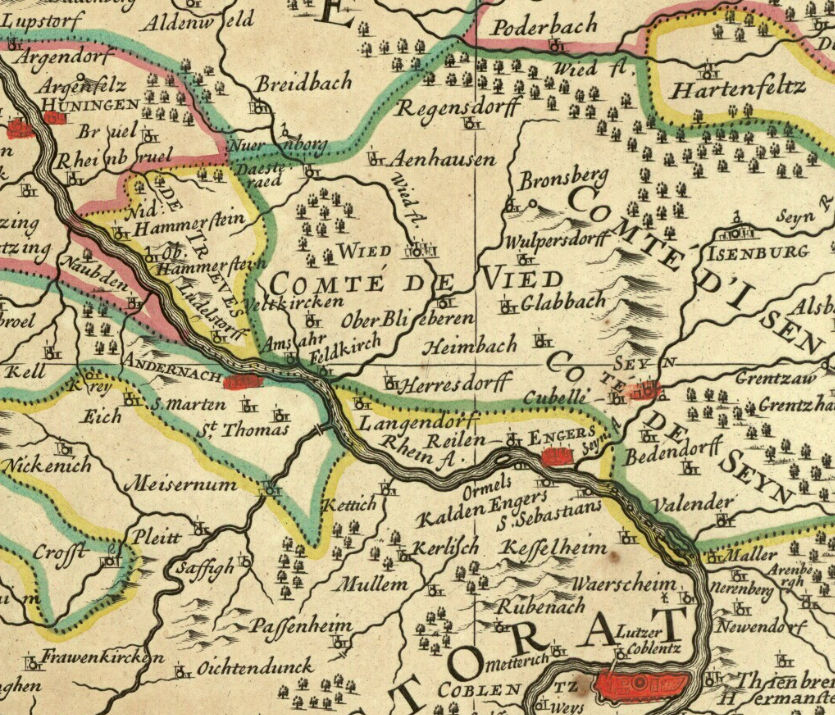 Puderbach rond 1700
