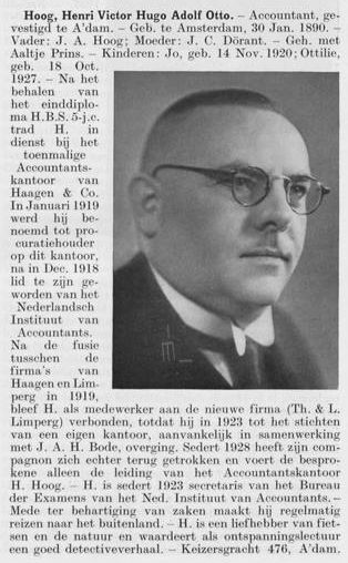 Henri Hoog in Persoonlijkheden in het Koninkrijk der Nederlanden in woord en beeld (1938)